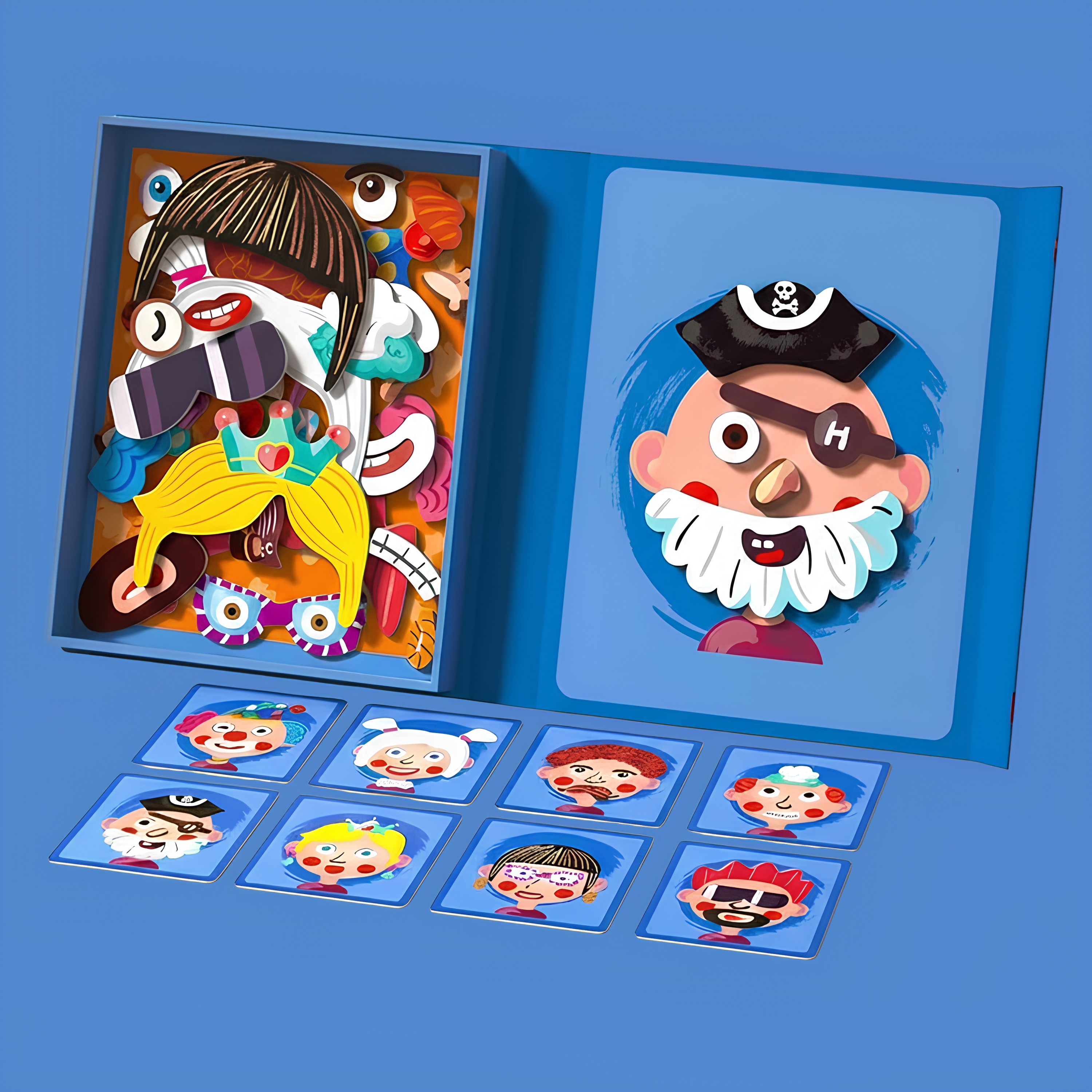 Puzzle Magnetic cu Fețe